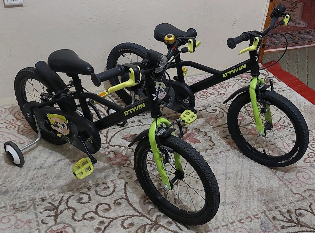 2 ADET 16 JANT DECATHLON BTWIN ÇOCUK BISIKLETI - 2