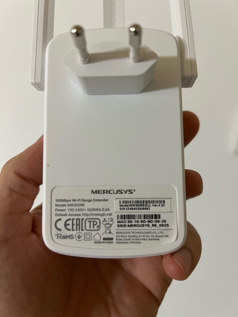 MERCUSYS MW300RE wifi menzil genişletici - 4