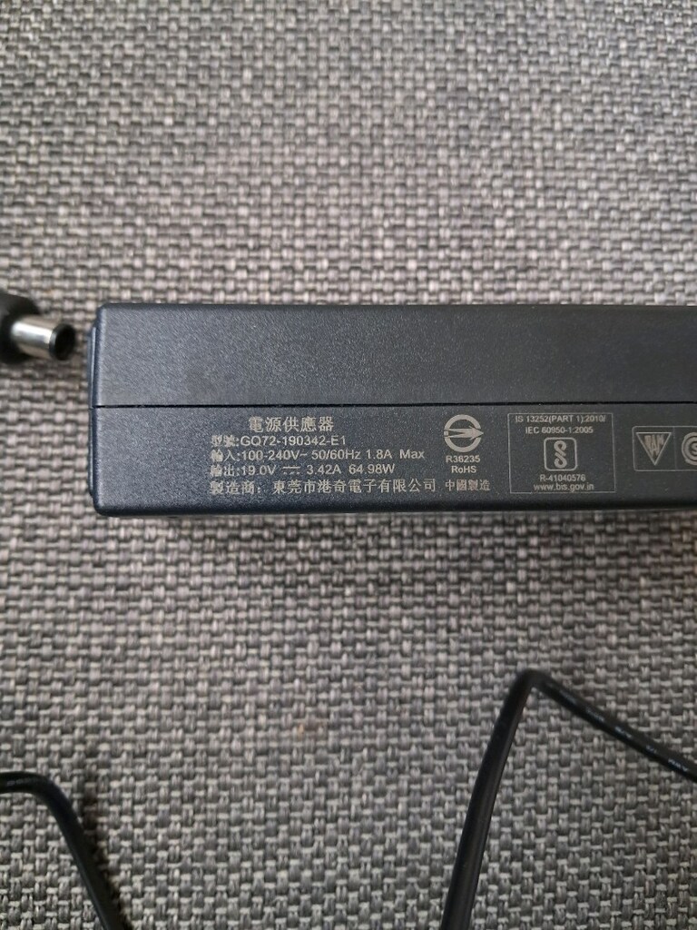 19V 3.42A 64.98W Monitör Adaptörü - 3