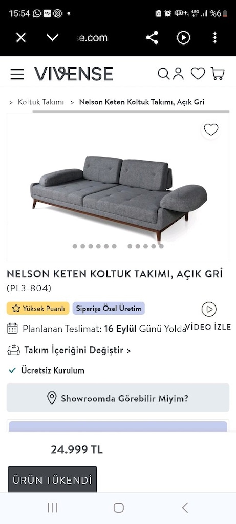 Vivense Nelson Koltuk Takımı - 5