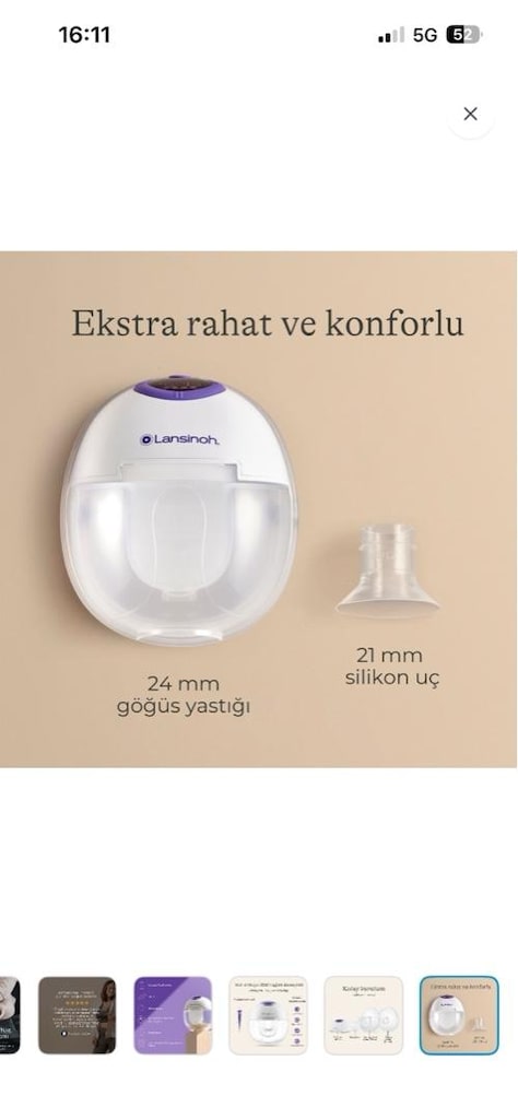 lansinoh süt sağım makinası - 5