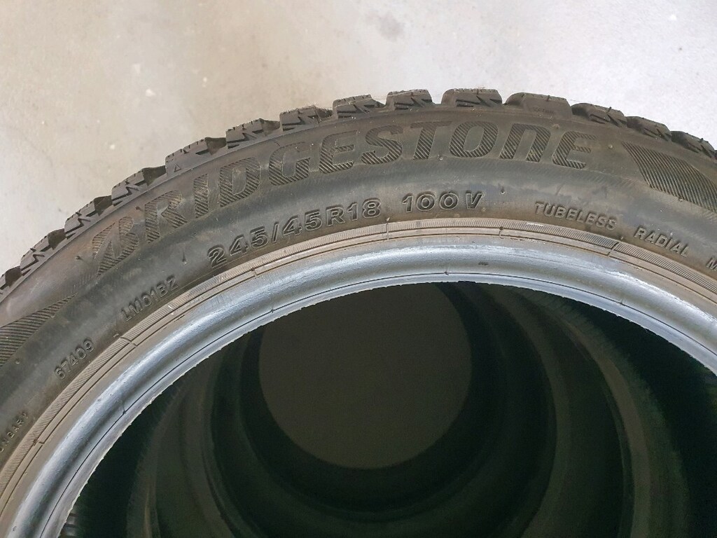 245 45 18 BRİDGESTONE KIŞLIK TAKIM - 7