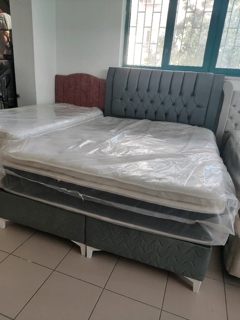 Sıfır çift kişilik yatak baza başlık - 2