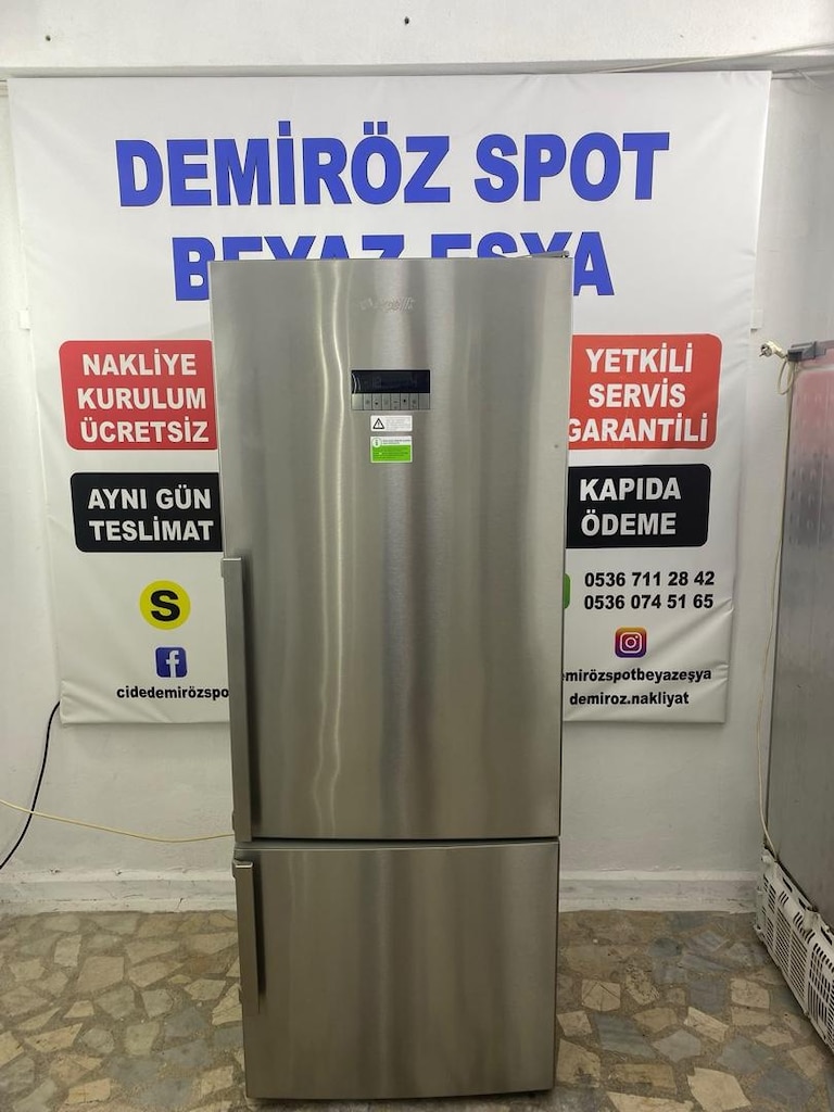 ARÇELİK BUZDOLABI İNOX 530 L - 6