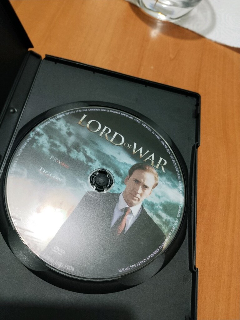 YENİ KUTUUNDA ORJİNAL YABANCİ DVD FİLM ALBÜMLERİ ( LORD OF WAR ) - 3