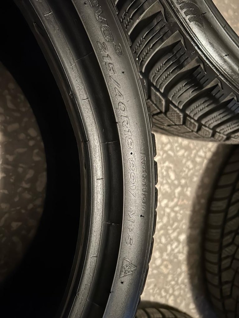 Hankook 215/40R18 Kış Lastik Takımı (2023 Tarihli) - 8