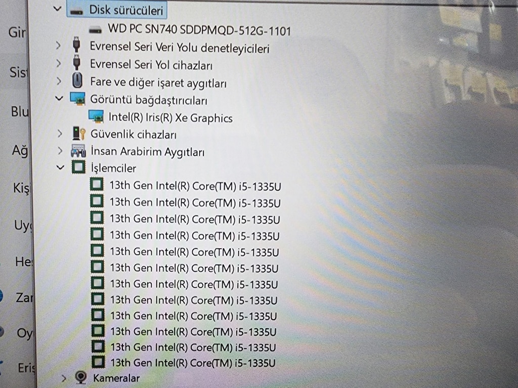 Lenovo Flex 5 / 13.Nesil İ5 / 16 İnç 2K Ekran / Dokunmatik - 7