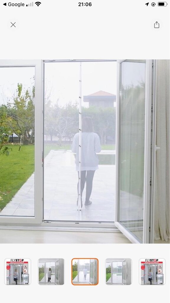 mıknatıslı kapı sinekliği - 3
