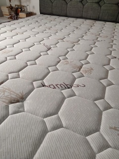 SON FİYAT 200 x 200 Ortopedik Dizayn Bambu Çift Kişilik Yatak - 3