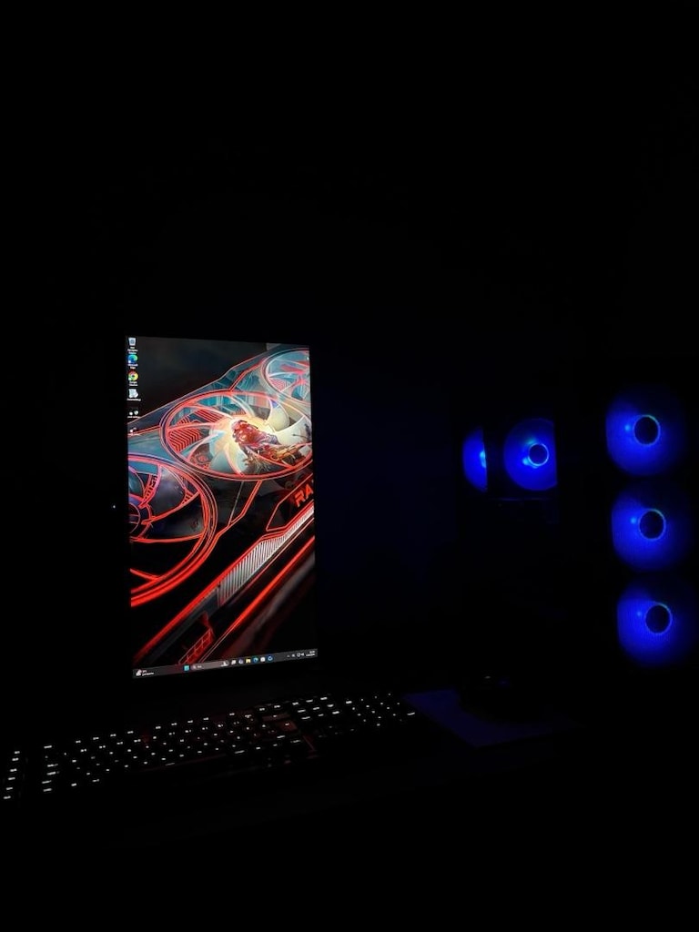 Rx 7600 12100F 180hz pivot 16Gb Ram full set - 3