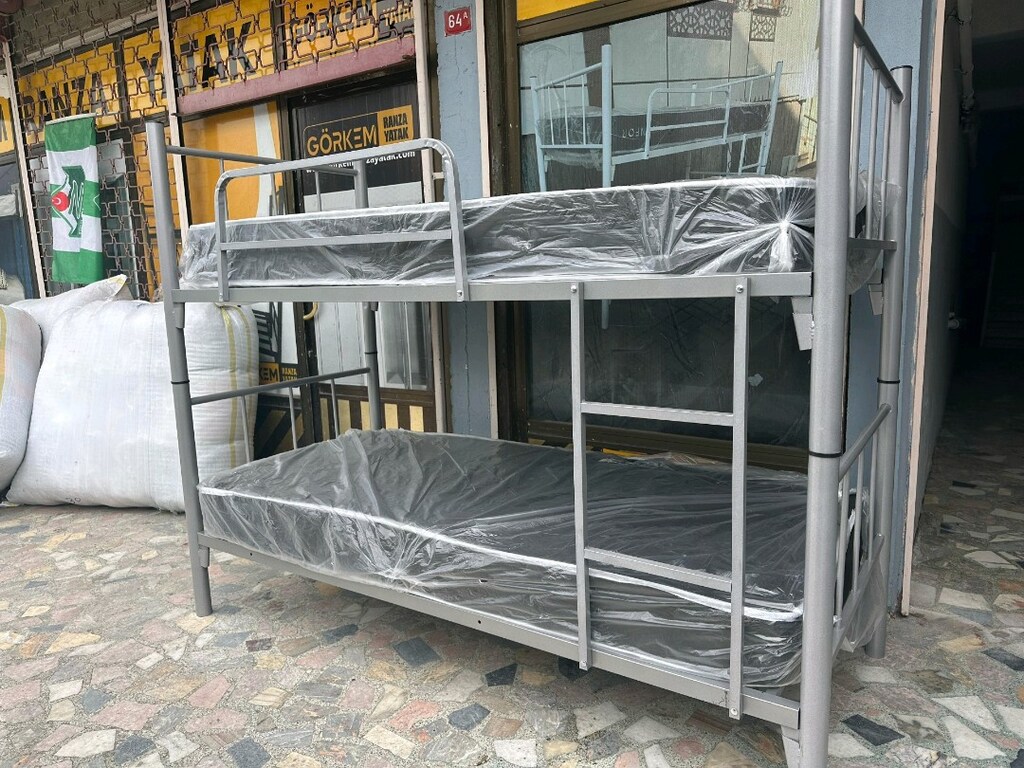 METAL GRI RANZA 2 YATAK FİYATA DAHİLDİR ÜCRETSİZ TESLIMAT - 11