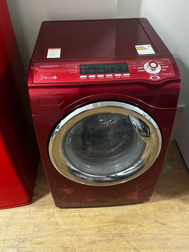 Retro buzdolabı 12 kg çamaşır makinesi - 6