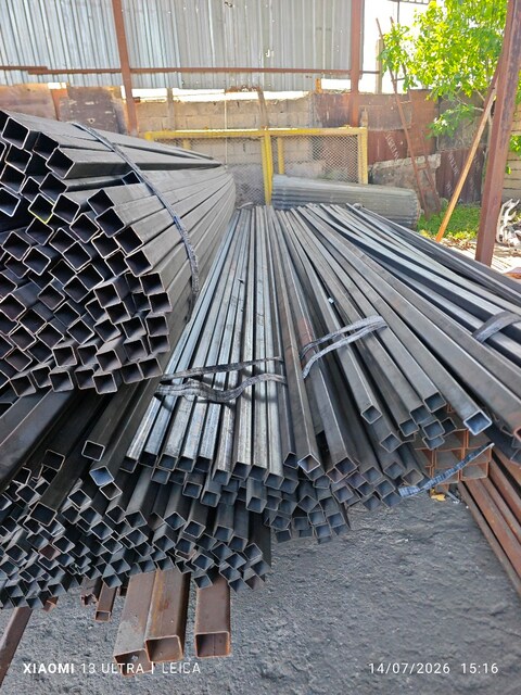 profil ve boru 1 kalite malzeme 6 MT
