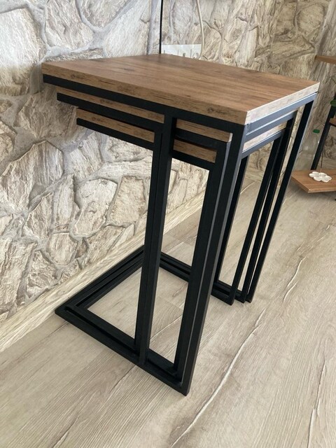 3 lü zigon sehpa