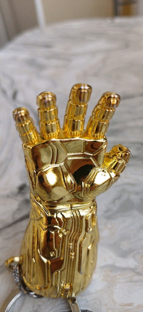 IRONMAN SONSUZLUK ELDİVENİ ORJİNAL MARVEL ANAHTARLIK SIFIR ÜRÜNDÜR - 6
