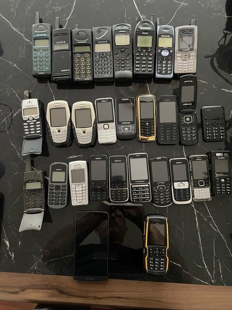 Eski Nostalji Telefonlar