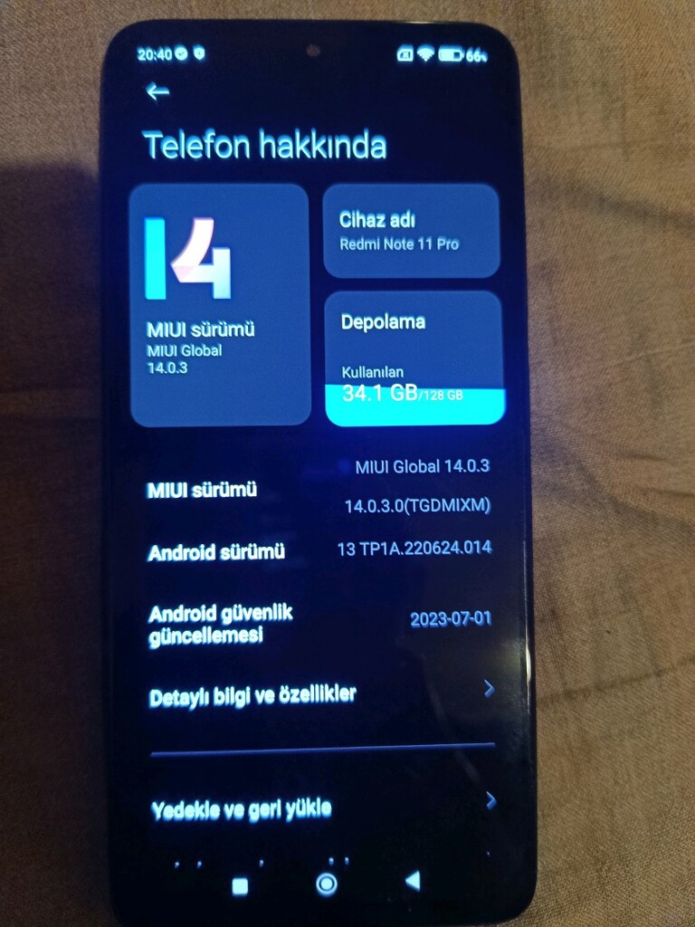 redmi Note 11 pro 8+5/128 - 4