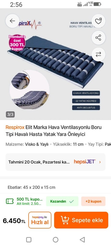 motorlu şişme yatak