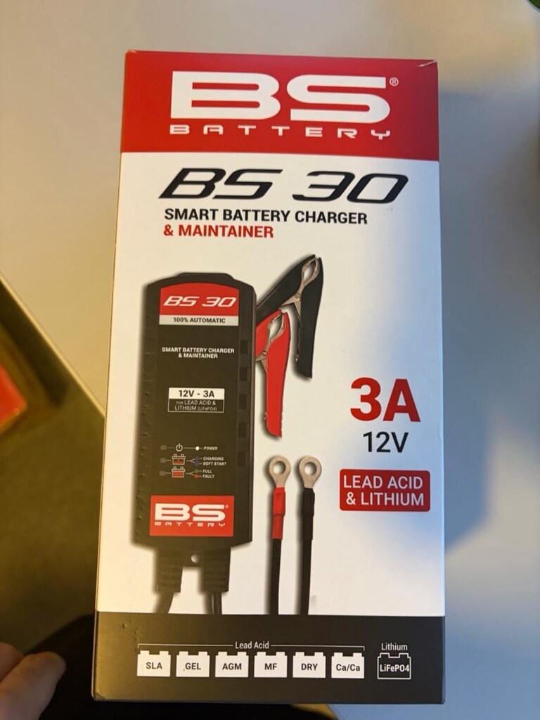 BS Battery BS30 12V 3A Akıllı Akü Şarj Cihazı ( Sıfır Ayarında - 2