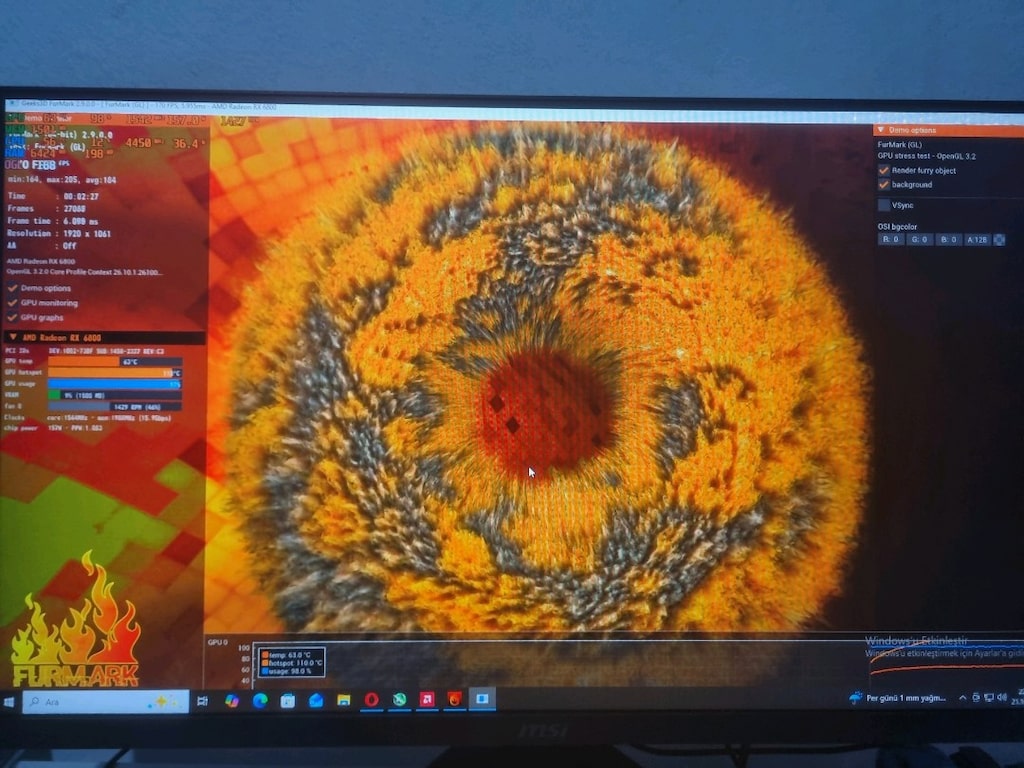 GIGABYTE RX 6800 GUVENLIK ETIKETLI - 5