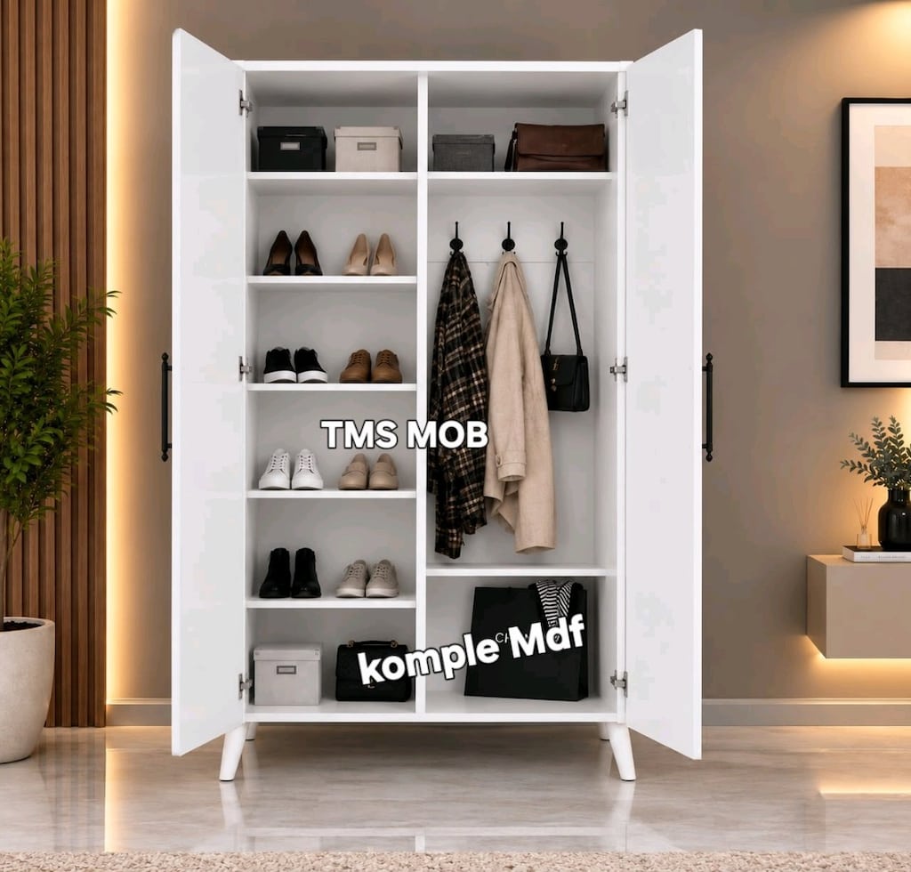 portmanto Vestiyer Ayakkabılık Mdf sıfır ürün imalattan - 2