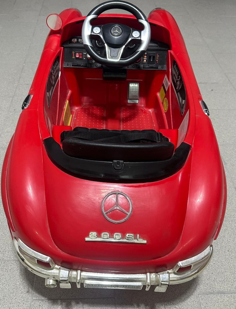 Mercedes 300SL lisanslı akülü araba (3-6 yaş) - 6