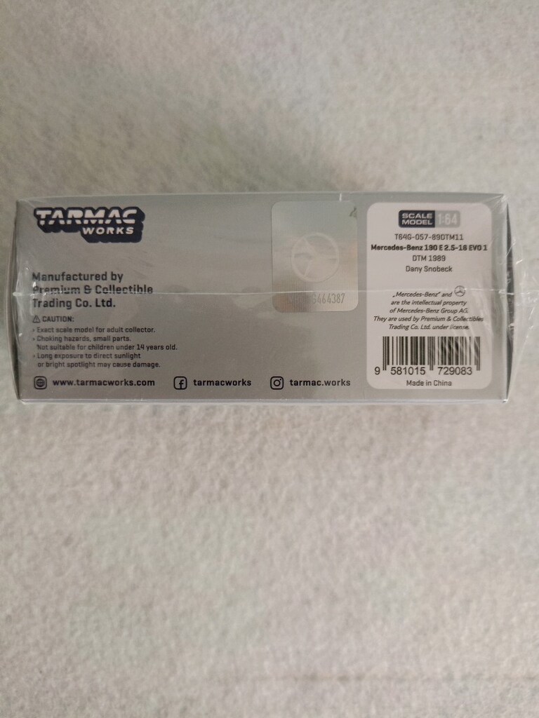 Tarmac Mercedes Benz 190E 2.5-16 EVO 1 - 3