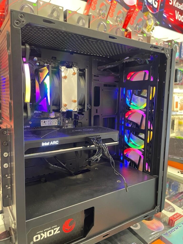 NİTRO BİLİŞİM’DEN RYZEN 5 + INTEL ARC A750 OYUNCU BİLGİSAYARI! - 2