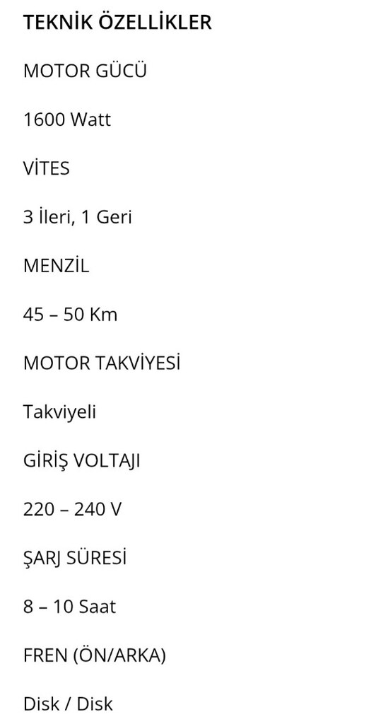 Sfm Ihlara Sf 400 3 Tekerli Elektrikli Kabinli E - Tricycle Krem - 12