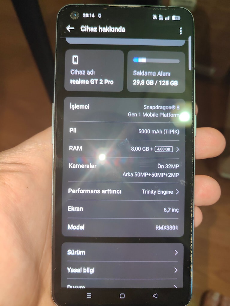Realme GT2 Pro Kutulu Faturalı - 2