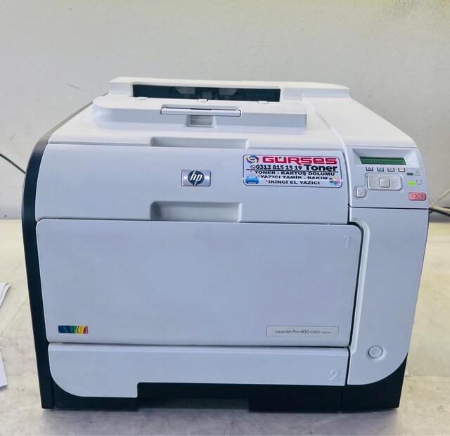 Yazıcı HP Laserjet Pro 400 Renkli Networklu Ekonomik