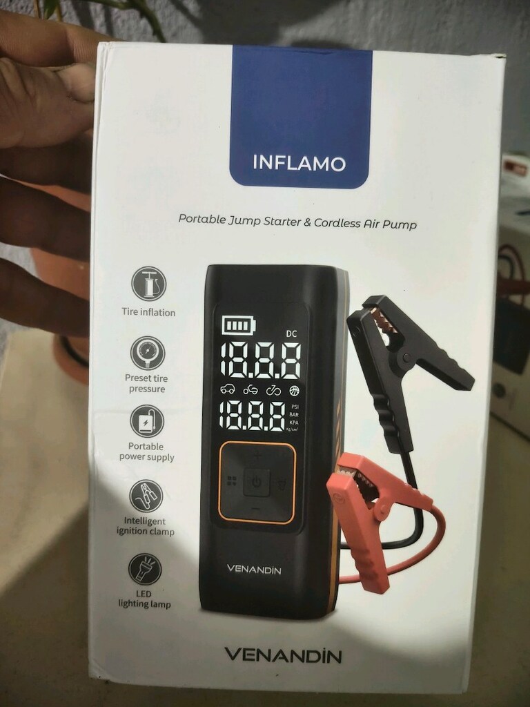akü takviye cihazı powerbank,lastik şişirme hepsi mevcut sıfır üründür - 2