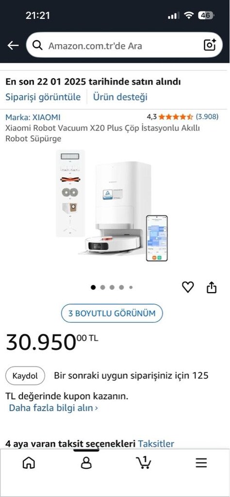 1 YILLIK AKILLI SÜPÜRGE GARANTİLİ KUTULUUU - 4