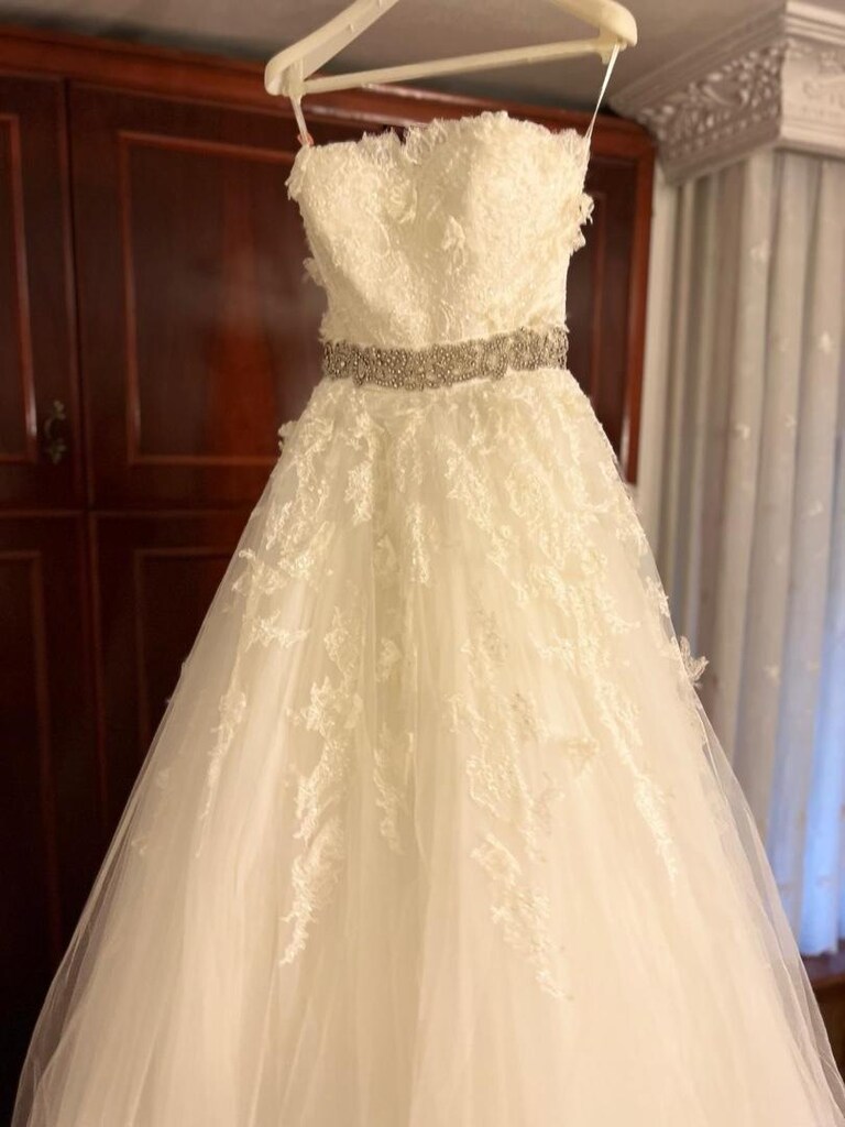 vakko , pronovias fransız danteli payet işlidir gelinlik - 2