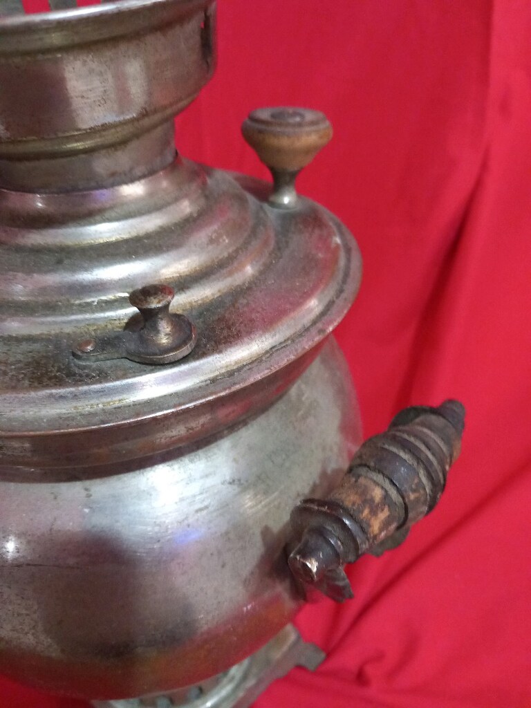 pirinç damgalı semaver - 5