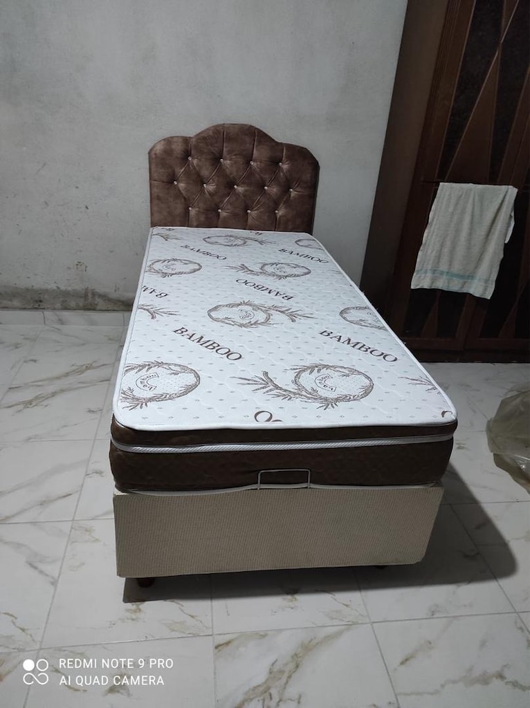 tek kişilik 90x190 baza başlık yatak sıfır ürün dev kampnya adrse tslm - 11