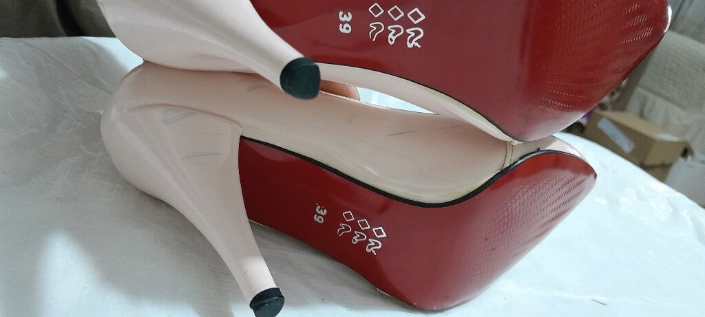 39 no bej rugan gayet temiz stiletto - 7