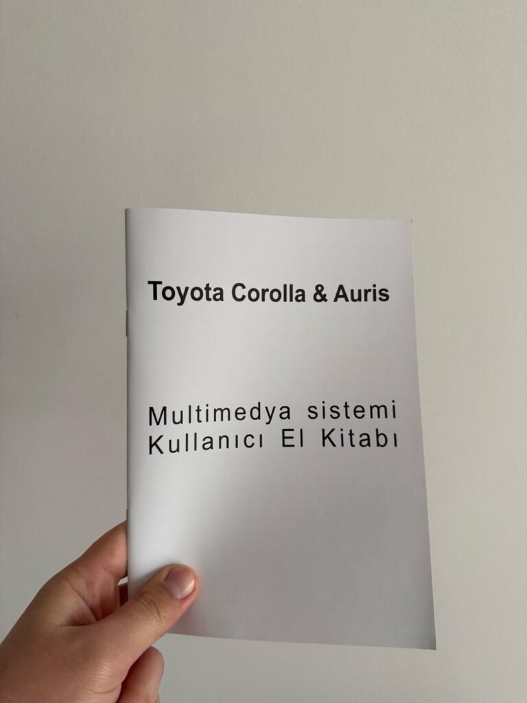 Orijinal Toyota Corolla / Auris Multimedya Teyp – 86120-02J90 – Blueto - 7