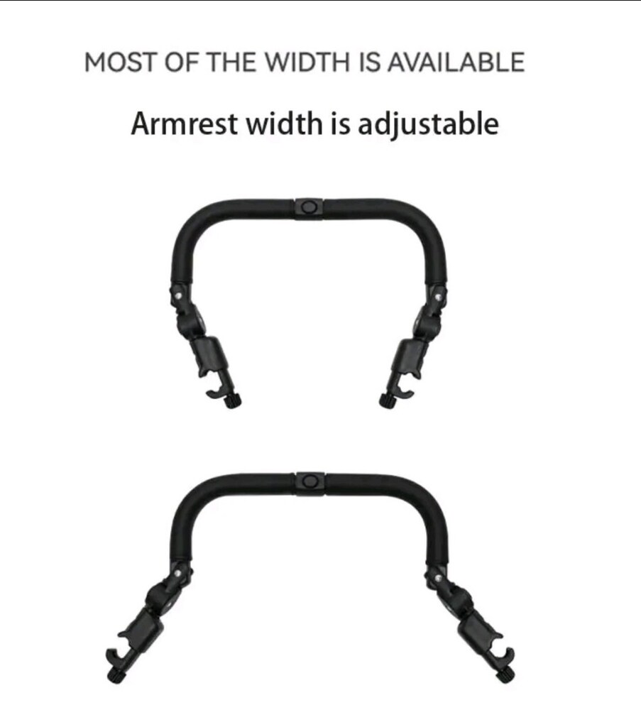 Bebek Arabası Kolu Koruyucu - Ergonomik Ayak Desteği Bebek Arabası Aks - 2