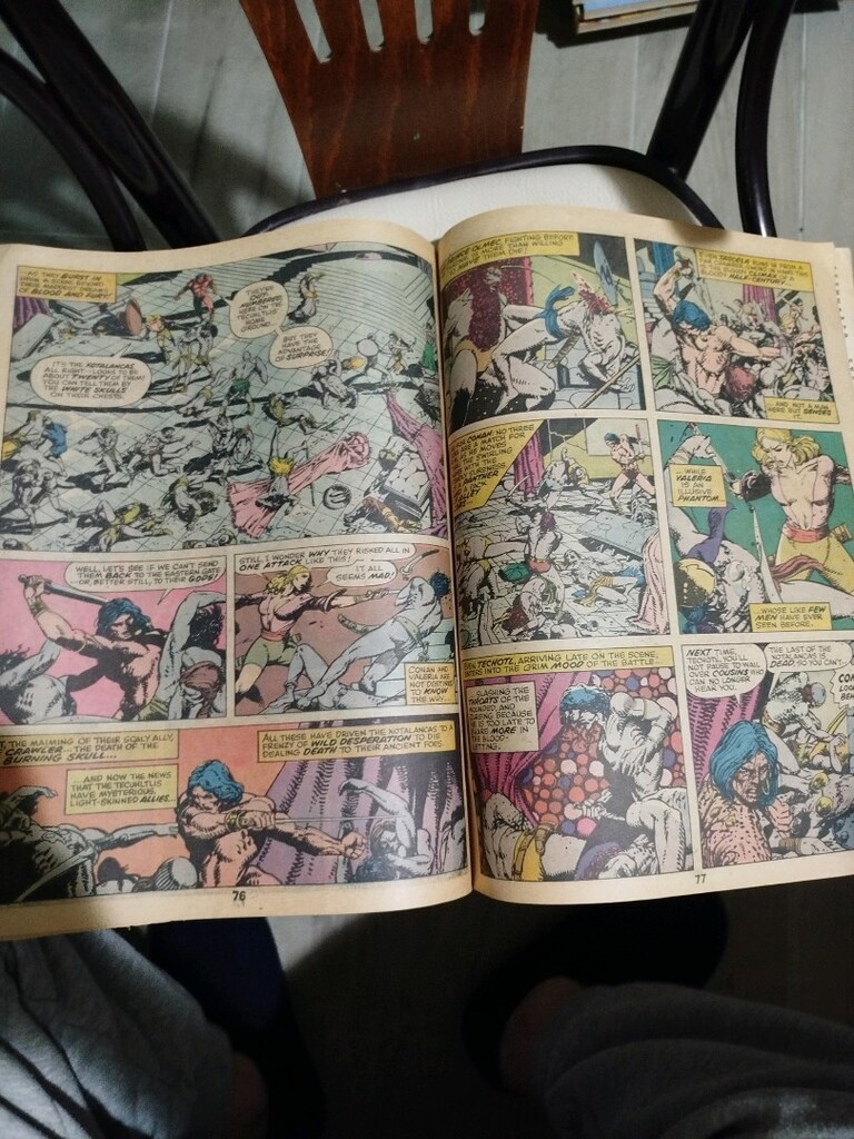 CONAN THE BARBARIAN Marvel Treasury Edition #4, İNGİLİZCE - 7