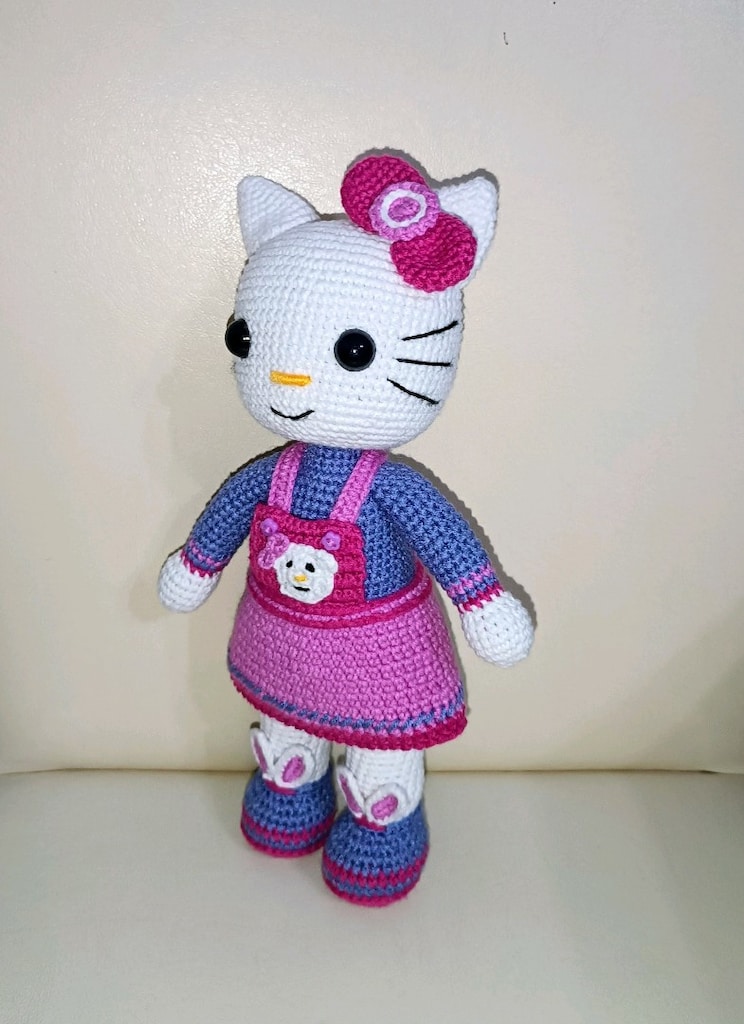 Amigurumi Mor düşler Hello Ktty.. - 9