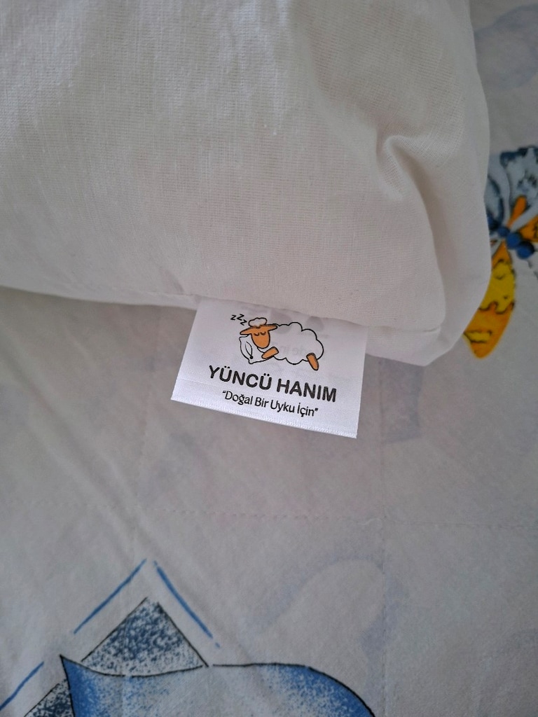 merinos yün yastık yüncü hanım 2 adet var tanesi 750 tl - 4