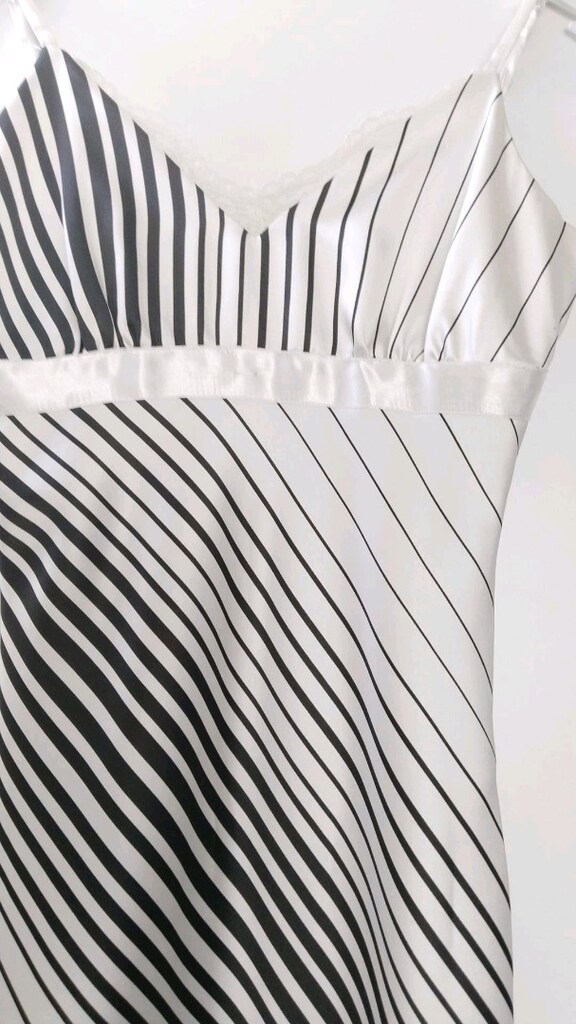 ZEBRA SATEN ELBİSE - 6