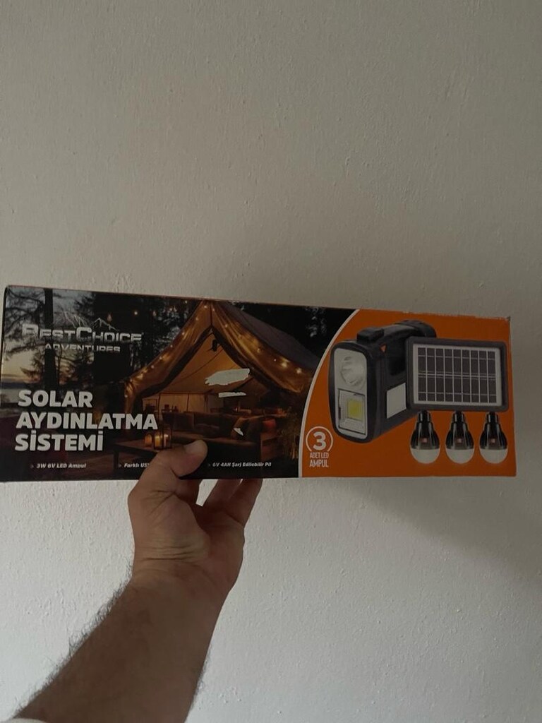sıfır kapalı kutu solar bağ bahçe her yerde kullanılır set halinde - 2