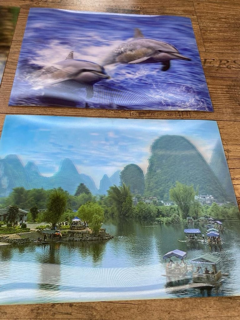 9 Adet Lentüküler Baskı Poster - 6