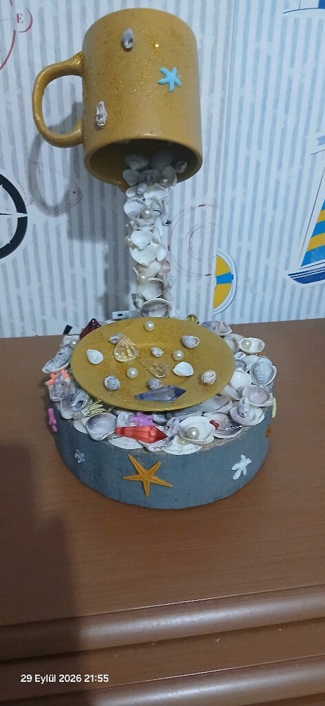 El Yapımı Havada Duran Bardak - 2