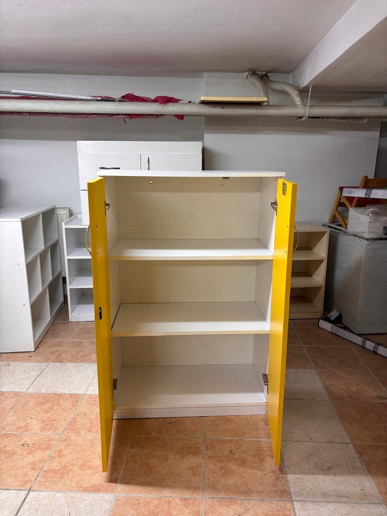 KLAS OFİS ÜSKÜDAR 80x40x120 SARI DOSYA DOLABI - 3