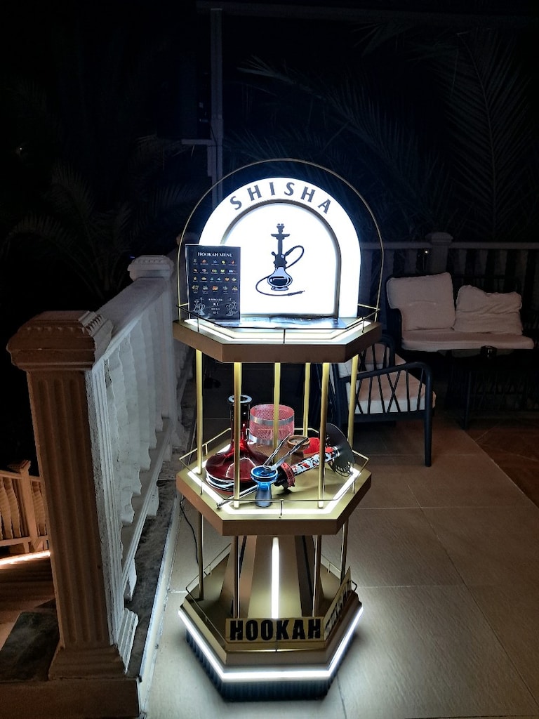 NARGİLE TEZGAH STAND - 4