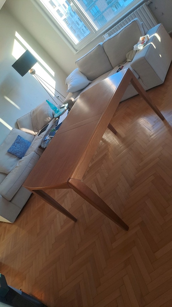 ahşap masa yemek masası açılır - 4