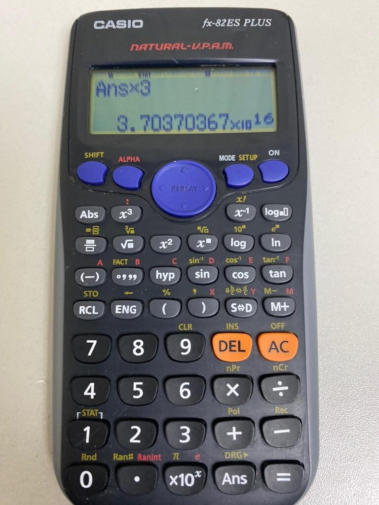 Casio 82ES plus hesap makinesi - 4